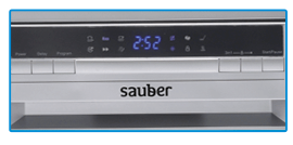 Panel led del lavavajillas