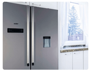 Frigorífico en una cocina